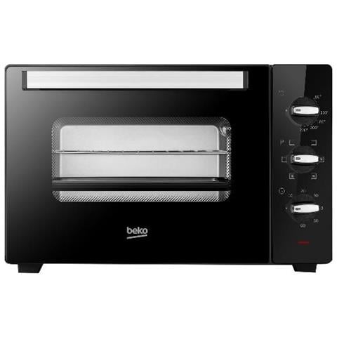 Beko Bmof38b Fornetto Elettrico Cottura Ventilata 38 Litri 1600 W 4 Funzioni Timer 60 Min Temperatura Fino A 220 Nero - Foto 1