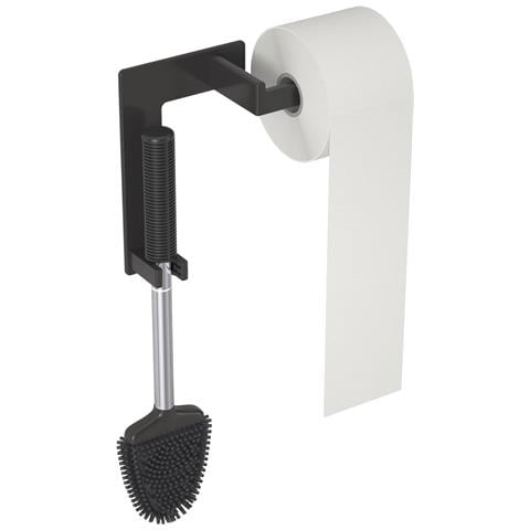 Supporto Igienico Autoadesivo Con Spazzolino - Design Pratico E Elegante - Foto 1