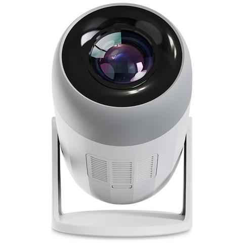 Prixton Videoproiettore Portatile Matisse, Proiettore Con Wifi, 5800 Lumen E 200 Ansi Lumen, Altoparlanti Integrati, Risoluzione Led Full Hd 4k, Telecomandi Incluso, Dimensioni Da 32“ A 120”, Connessione Hdmi/usb/ac In, Colore Bianco - Foto 1