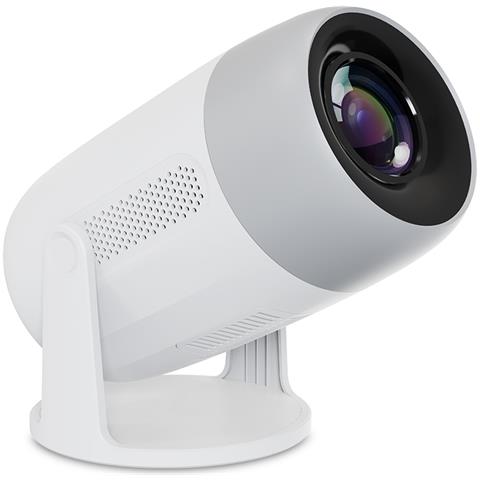 Prixton Videoproiettore Portatile Matisse, Proiettore Con Wifi, 5800 Lumen E 200 Ansi Lumen, Altoparlanti Integrati, Risoluzione Led Full Hd 4k, Telecomandi Incluso, Dimensioni Da 32“ A 120”, Connessione Hdmi/usb/ac In, Colore Bianco - Foto 2