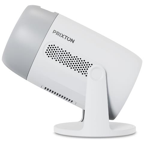 Prixton Videoproiettore Portatile Matisse, Proiettore Con Wifi, 5800 Lumen E 200 Ansi Lumen, Altoparlanti Integrati, Risoluzione Led Full Hd 4k, Telecomandi Incluso, Dimensioni Da 32“ A 120”, Connessione Hdmi/usb/ac In, Colore Bianco - Foto 3