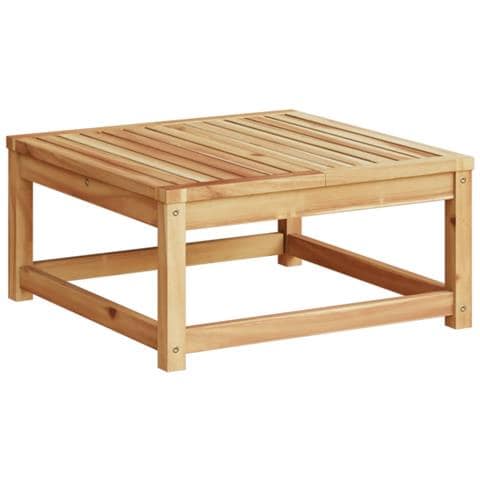 Lusso Casadino -  Tavolo Da Giardino 63x63x30 Cm In Legno Massello Di Acacia - Foto 1