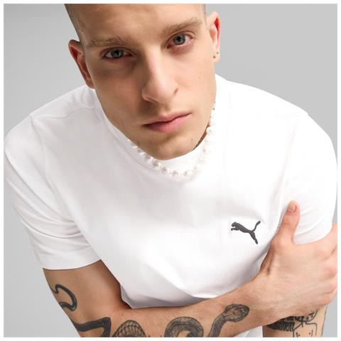 Ess Small Logo Tee 68253802, Uomini, Bianca, L - Foto 2