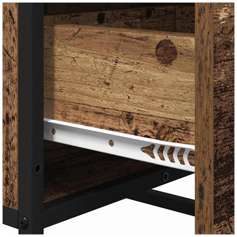 Credenza Legno vecchio 35,5 x 35 x 76 cm Legno multistrato - Foto 9