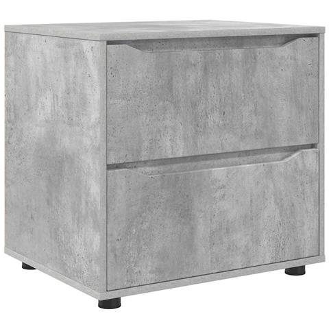 Armadio Grigio cemento 60 x 48 x 57 cm Legno multistrato - Foto 1