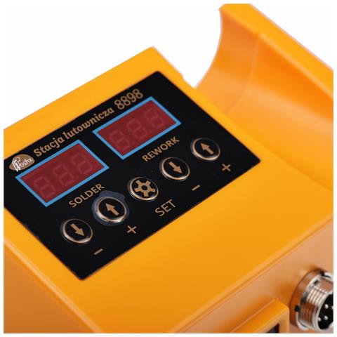 Stazione Saldante 2 In 1 Oh660 - 660w, Display Led, Regolazione Temperatura | Saldatura Elettronica E Plastica - Foto 2