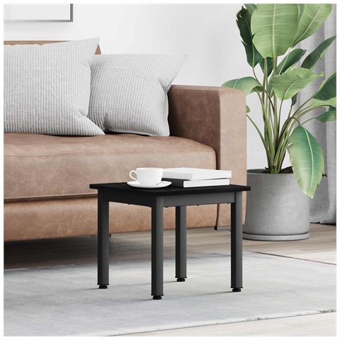 Tavolino da salotto Rovere Nero 40 x 40 x 36 cm - Foto 2