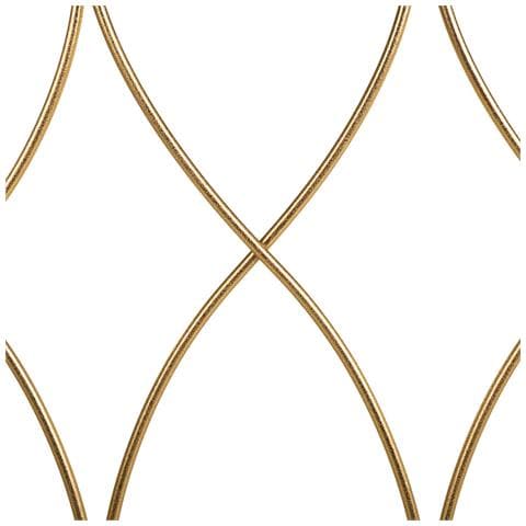 Mobile Da Ingresso In Metallo Dorato 120x40x80h - Foto 7