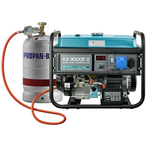 Generatore a GPL /Benzina KS 9000E G Tensione, V 230 Potenza massima, kW 6.5 - Foto 4