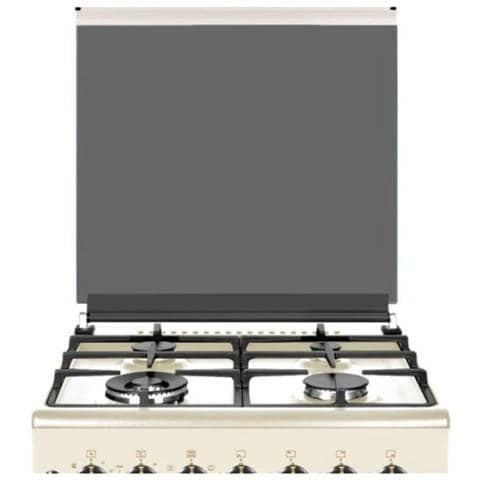 Cucina 4 Fuochi a Gas Forno Gas 60x60cm Beige L60RBG - Foto 2