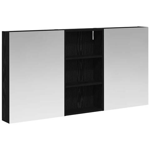 Set di Armadi da Bagno con lo scaffale 3 pcs 140 x 14,5 x 70 cm - Foto 1