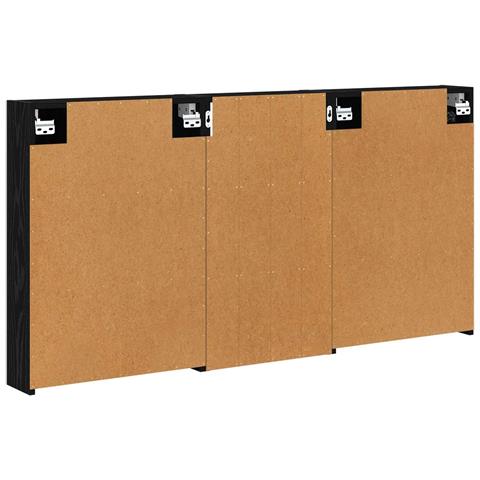 Set di Armadi da Bagno con lo scaffale 3 pcs 140 x 14,5 x 70 cm - Foto 9