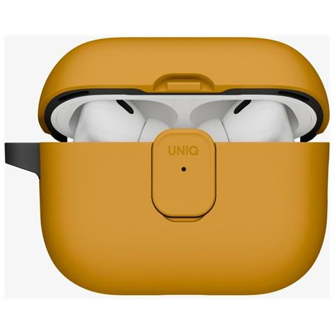 Custodia Airpods Pro 3 Giallo Grigia Uniq - Foto 2