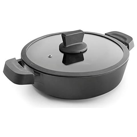 Teglia per crostate antiaderente Titanium Pro con coperchio, in alluminio, 36 cm - Foto 1
