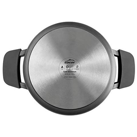 Teglia per crostate antiaderente Titanium Pro con coperchio, in alluminio, 36 cm - Foto 2