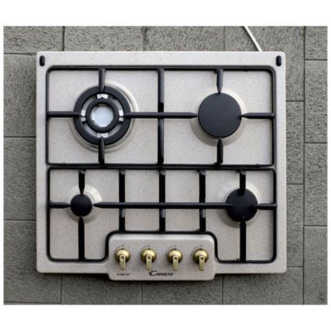 Piano Cottura PGC 640 SQ a Gas 4 Fuochi Colore Avena - Foto 2