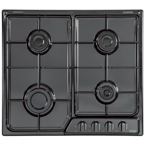 DE LONGHI - Piano Cottura YNF 46 ASV a Gas 4 Fuochi Colore Nero - ePRICE