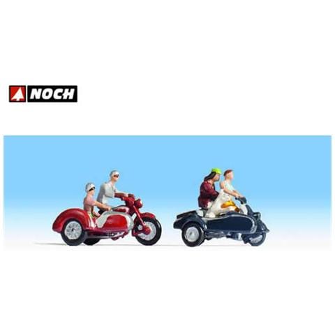 Motociclisti 4 personaggi con accessori HO - Foto 1