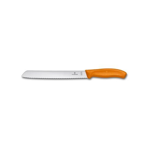 Coltello da pane con manico Fibrox arancio - Foto 1