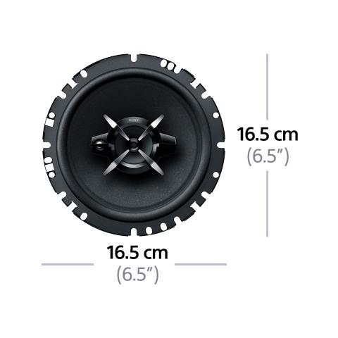 Coppia Altoparlanti coassiali Mega Bass a 3 vie da 17 cm (6,7") XSFB1730 Potenza Max 270 Watt - Foto 6