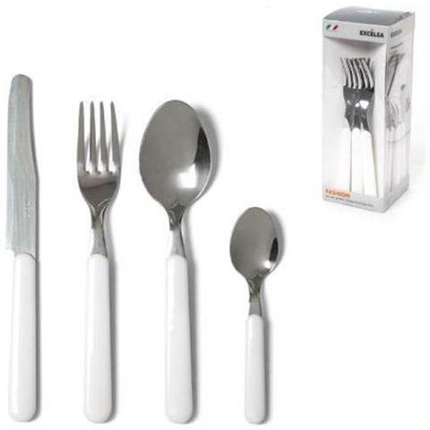 Set 24 Posate Fashion Bianco - Foto 1