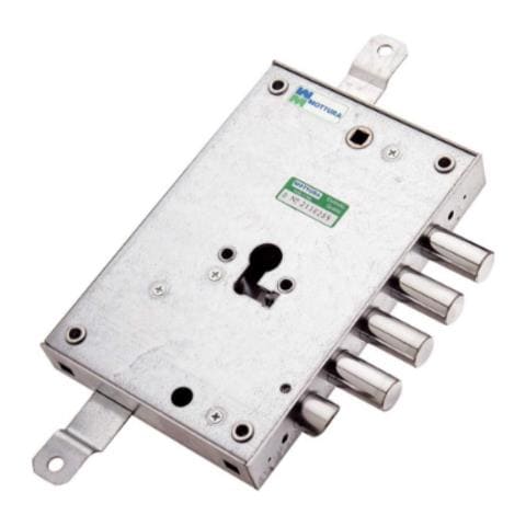 85.571 Serratura A Cilindro Europeo Con Trappola E Pistoni Prolungati Sinistra - Foto 1