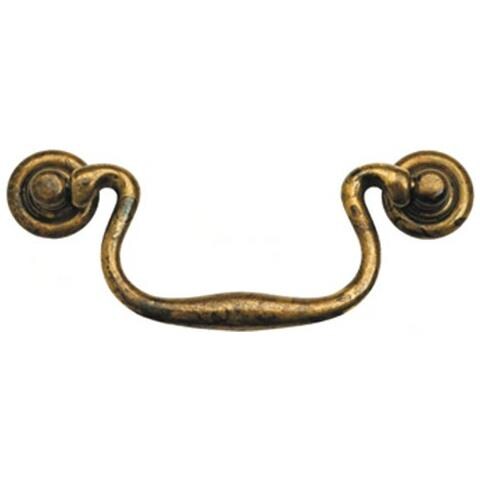 Maniglia Snodata Ottone Antico 64 2030 Ms - Foto 1