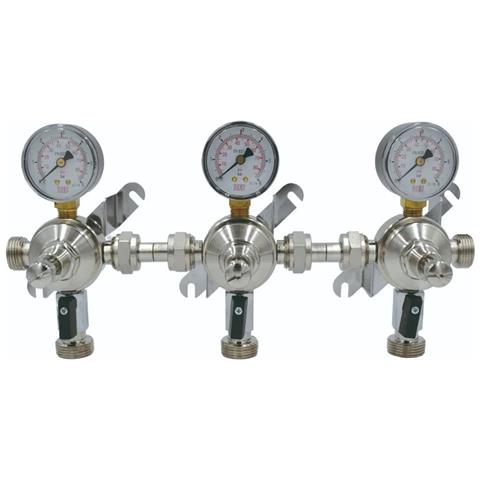 Riduttore Di Pressione Regolatore Di Pressione Intermedio - Batteria 2 Linee - Foto 3