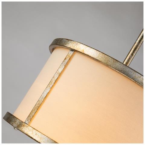 Mini Ciondolo Duo Da Soffitto Rotondo A 1 Luce Oro, E27 - Foto 2