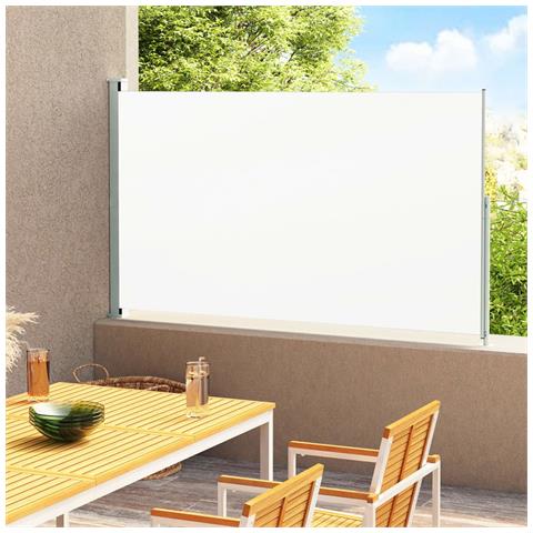 Tenda Laterale Retrattile Per Patio 180x300 Cm Crema - Foto 7
