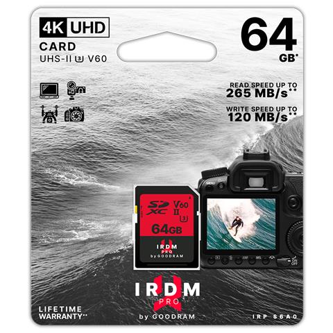 Scheda Sd 64gb Uhs Ii V60 - Blister Retail - Foto 1