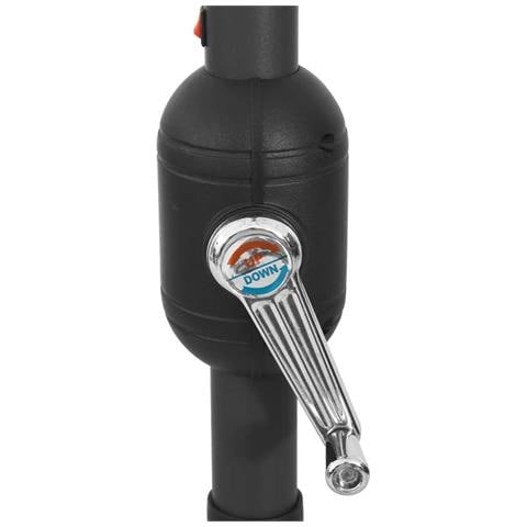 Ombrellone da Giardino con Luci LED 400 cm Terracotta - Foto 7