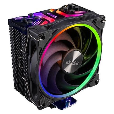 Soho H4 Premium Cpu Cooler 4 Heatpipes Argb Fan Black Fins Intel 115x 1200 2011 - Cpu-khler (ak-cc4018ep01)  - Foto 2