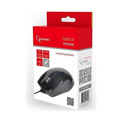 MUS-U-003, USB, Ufficio, Pressed buttons, Rotella, Ottico, PC / PC portatile - Foto 2