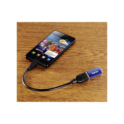 USB 2.0 Adapter Cable 0.15m USB A Micro-USB B Nero cavo USB - Foto 2