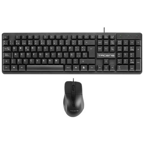 Tastiera USB ACP0ES (Layout Spagnolo) Colore Nero - Foto 2