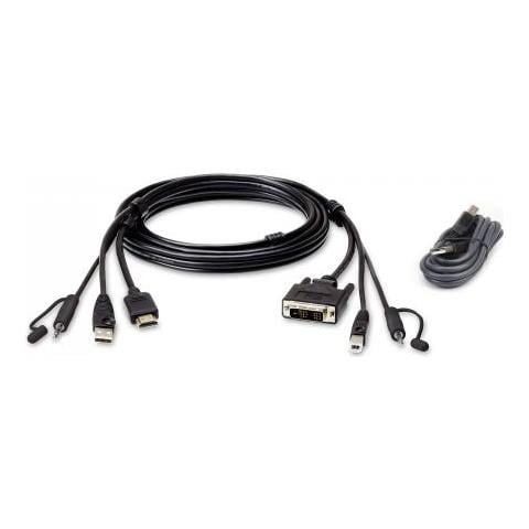 2l-7d02dhx2 - Video- / Usb- / Audio-kabel - Usb, Mini-stecker, Hdmi Bis Usb Typ B, Mini-stecker, Dvi-d - 1.8 M - Foto 1
