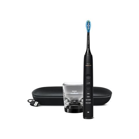 Sonicare DiamondClean HX9911/09 spazzolino elettrico Adulto Spazzolino elettrico sonico Nero - Foto 1
