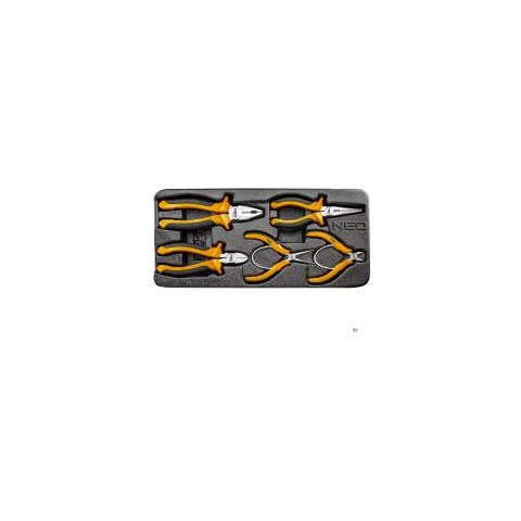 Set Pinze Neo 5 Pezzi, Pinze Combinate Per Cassetti Da 160 Mm - Foto 1