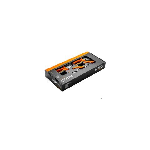 Set Pinze Neo 5 Pezzi, Pinze Combinate Per Cassetti Da 160 Mm - Foto 2