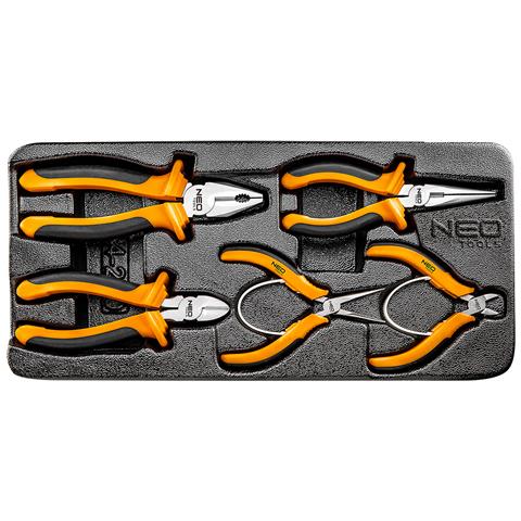 Set Pinze Neo 5 Pezzi, Pinze Combinate Per Cassetti Da 160 Mm - Foto 5