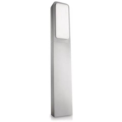 Flo Werbedg, Palo, Attacco 2g7, 11 W, Altezza 78 Cm, Lampadina Inclusa, Grigio - Foto 1