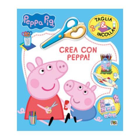 Lisa Capiotto - Crea Con Peppa! Taglia &amp. Incolla. Peppa Pig. Ediz. A Colori - Foto 1