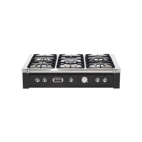 Lofra Piano Cottura TRNM96/5 a Gas 5 Fuochi Colore Nero