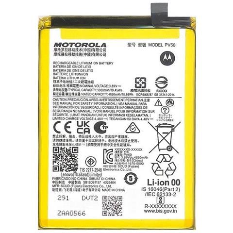 Batteria Litio Integrata Originale Pv50 Bulk Per Moto G73 5g Xt2237 - Foto 1