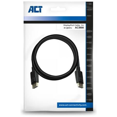 Cavo Displayport Ac3900 1 M Nero - Foto 2