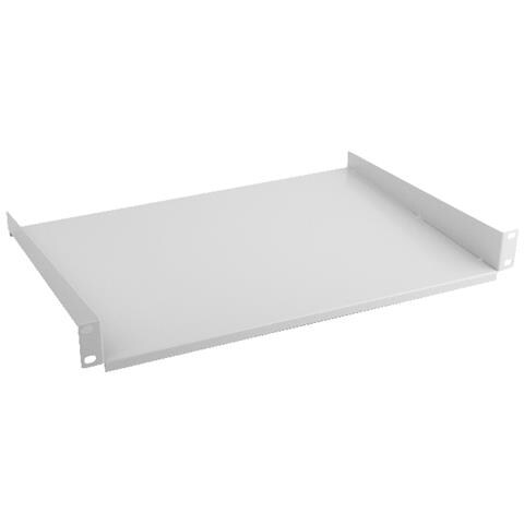 Lanberg AK-1008-S, Mensola per scaffale, Grigio, 20 kg, 1U, 48,3 cm (19"), 482,6 mm - Foto 1