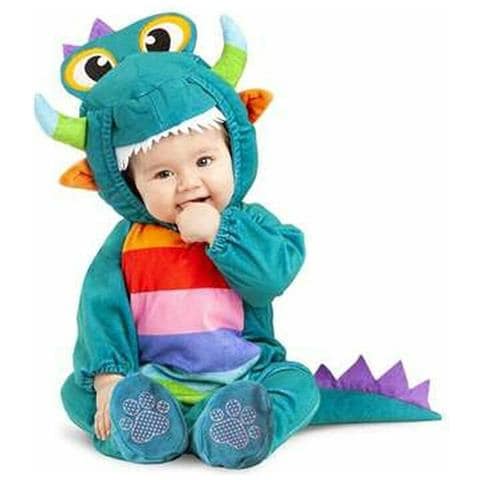 Costume Per Bambini My Other Me Verde Drago (4 Pezzi) - Foto 1