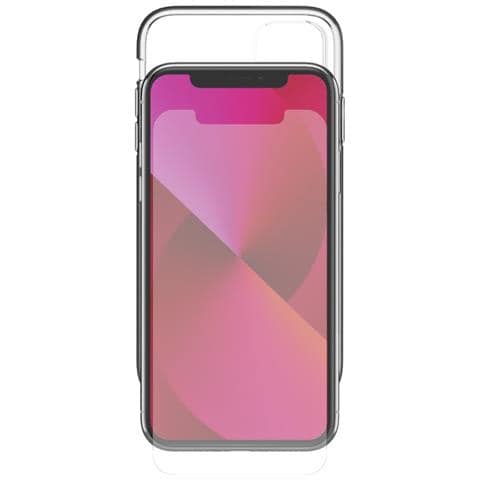 Pack Cover + Vetro Temperato Per Iphone 11 Recycletek Flessibile, Trasparente - Foto 2
