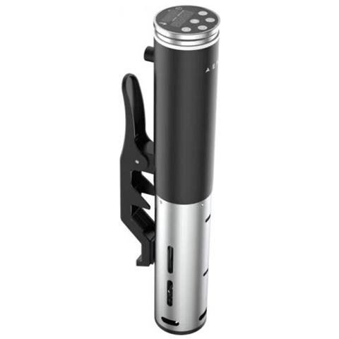 ASV0001 Forno ad Acqua per Cottura Sottovuoto Potenza 1200 W Colore Nero / Argento - Foto 2